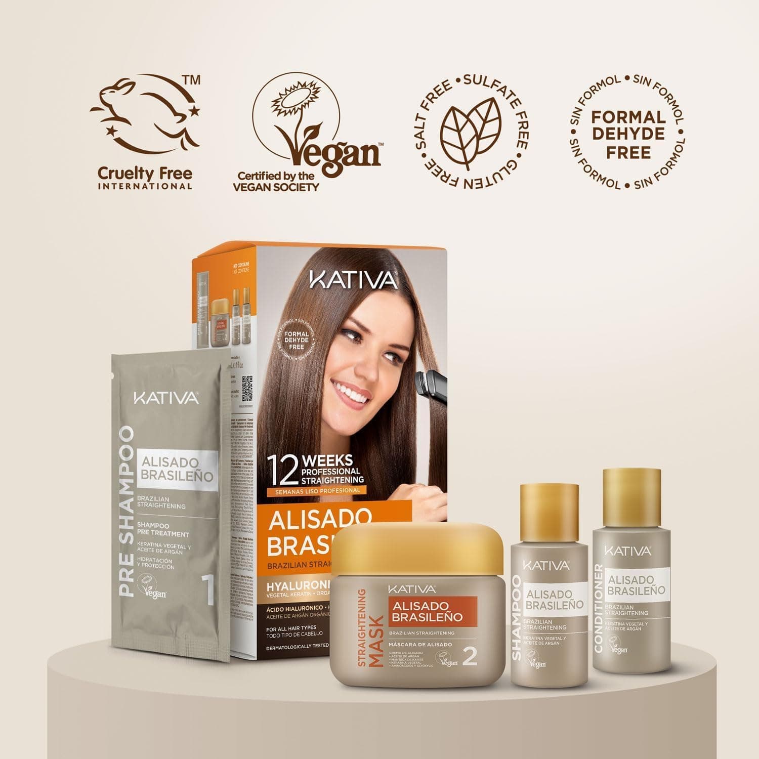 Kativa Alisado Brasileño 12 Semanas